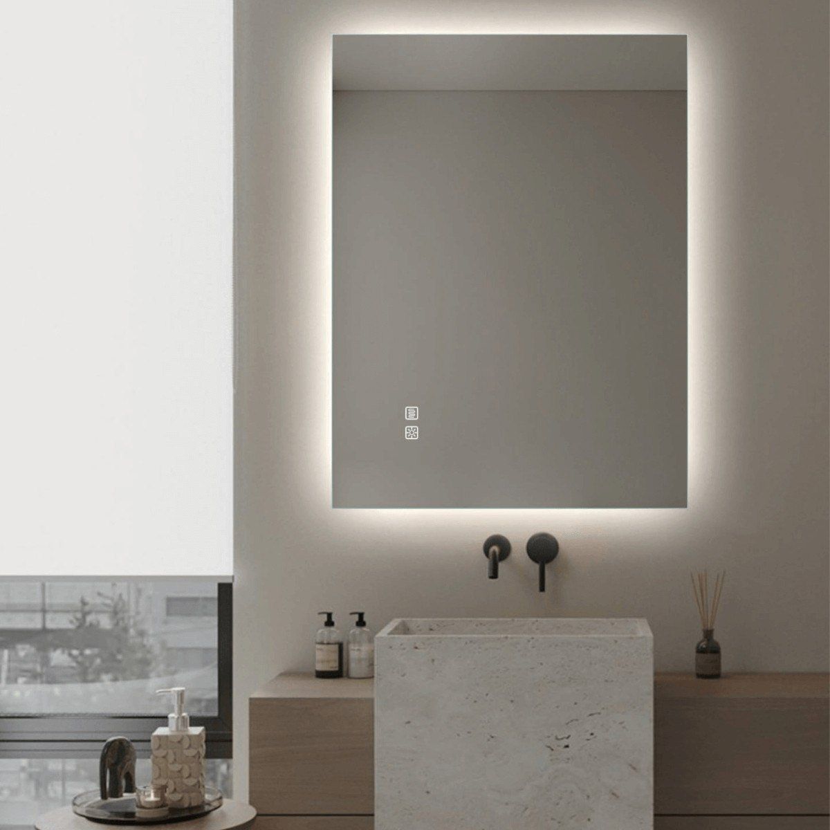 Zambelis-MIRROR WITH LED-25391-ZAM25391