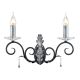 Elstead Lighting-AMARILLI-AML2-BLK-SILVER-ELSAML2-BLK-SILVER