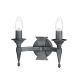 Elstead Lighting-SAXON-SAX2-BLK-SIL-ELSSAX2-BLK-SIL