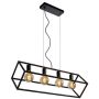 Lucide FABIAN 00425/04/30 Pendelleuchte 4x40w/e27 ip20