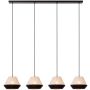 Lucide KALA 06424/04/73 Pendelleuchte 4x10w/e14 ip20