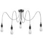 Lucide FIX 08408/05/30 Pendelleuchte 5x60w/e27 ip20