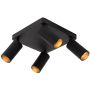 Lucide CLUBS 09939/14/30 Spot 4x40w/gu10 ip20