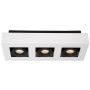 Lucide XIRAX 09119/16/31 Aufbau-Downlight 3x5w/gu10 2200k 320lm ip20