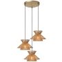 Lucide TASMAN 10420/03/72 Pendelleuchte 3x60w/e27 ip20