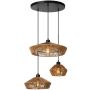 Lucide YUNKAI 10413/03/72 Pendelleuchte 3x60w/e27 ip20