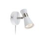 Markslojd FOLIE 108627 Wandleuchte 2x2W/LED IP20