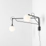 Aldex SOHO GLASS 2 1105D1 Wandleuchte 2x40W/E14 IP20