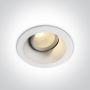 One Light The Dark Light 11107FD/W/W Einbau-Downlight 1x7W/LED 3000K 560lm IP20