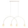 Aldex UNA 4 1116L9_L Pendelleuchte 4x10W/E14