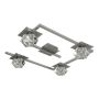 Prezent ZAFIRA 12074 Deckenleuchte 4x40W/G9 IP20