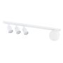 Emibig BASTER 1315/4 Deckenlampe 3x8W/GU10|1x10W/E14 IP20