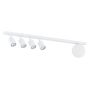 Emibig BASTER 1315/5 Deckenlampe 4x8W/GU10|1x10W/E14 IP20