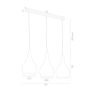 Argon SANTANA 1408 Pendelleuchte 3x15W/E27 IP20