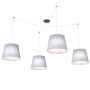 Emibig ASCOT 1424/4 Pendelleuchte 4x15W/E27 IP20