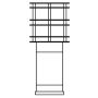 Norlys STOCKHOLM 1433BC Stehlampe 1x9W/E27 IP65