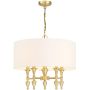 Cosmolight AUSTIN P05197BR-WH Kronleuchter 5x40W/E14 IP20
