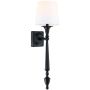 Cosmolight AUSTIN W01296BK-WH Wandleuchte 1x40W/E27 IP20