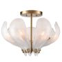 Cosmolight CANNES C07739BR Deckenlampe 7x40W/E14 IP20