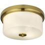 Cosmolight DRESDEN C02381BR Deckenleuchte 2x40W/E27 IP20