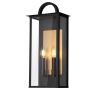 Cosmolight MALIBU W02548BK Wandleuchte 2x25W/E14 IP23