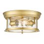 Cosmolight WARWICK C02309BR Deckenlampe 2x40W/E27 ip20