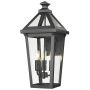 Cosmolight ZURICH W03616BK Wandleuchte 3x40W/E14 IP23