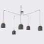 Emibig KRU 1626/5 Pendelleuchte 5x15W/E27 IP20
