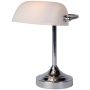 Lucide BANKER 17504/01/11 Tischleuchte 1x40w/e14 ip20
