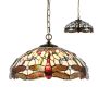 Prezent TIFFANY XXII. 1708 Pendelleuchte 2x60W/E27 IP20