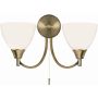 Endon ALTON 1805-2AN Wandleuchte 2x60W/E14 IP20