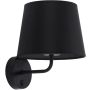 TK Lighting MAJA BLACK 1884 Wandleuchte 1x60W/E27