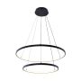 Zuma Line BRENO 18140BK-2 Pendelleuchte 1x50W/LED 3000K|4000K|6000K 2000lm IP20