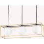 Ideal Lux LINGOTTO 198125 Pendelleuchte 3x28W/E14 ip20