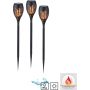 Paul Neuhaus FACKEL-SOL 19106-18-3 Gartenstrahler 1x2,4W/LED 1600k 1lm ip44