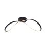 Zuma Line ERDA 19600C-BK Deckenlampe 1x45W/LED 3000K|4000K|6000K 2000lm IP20