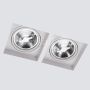 Lumifall ARCTICO LMF.ACX2W Einbau-Downlight 2x75W/GU10/ES111 IP20