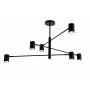 Zuma Line PEDRO PEN4104-6BK Deckenlampe 6x5W/GU10 ip20