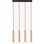 Zuma Line VELIC P241125804GD Pendelleuchte 4x5W/G9 ip20