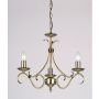 Endon BERNICE 2030-3AN Kronleuchter 3x60W/E14 IP20