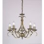 Endon BERNICE 2030-5AN Kronleuchter 5x60W/E14 IP20