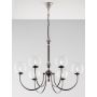 Jupiter BRILLANTE 2022 Kronleuchter 6x14W/G9 IP20