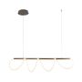 Zuma Line BALBO 20006PM-GD Pendelleuchte 1x45W/LED 3000K|4000K|6000K 3500lm IP20