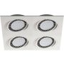 Zuma Line BOXY 20073-WH Einbau-Downlight 4x15W/GU10/ES111 IP20