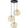Lucide DANZA 21428/13/02 Pendelleuchte 3x40w/e27 ip20