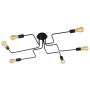 Lucide LESTER 21112/06/30 Deckenlampe 6x40w/e27 ip20