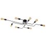 Lucide LESTER 21112/08/30 Deckenlampe 8x40w/e27 ip20