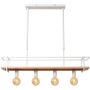 Lucide MILONGA 21432/04/31 Pendelleuchte 4x40w/e27 ip20
