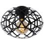 Lucide WOLFRAM 21117/30/30 Deckenlampe 1x40w/e27 ip20