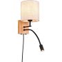 Trio NILAM 212879236 Wandleuchte 2x31w/led+e27 3000k 310lm ip20